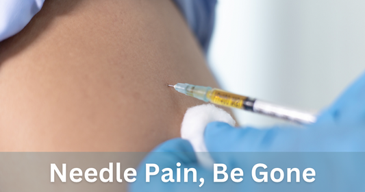 Needle pain, be gone