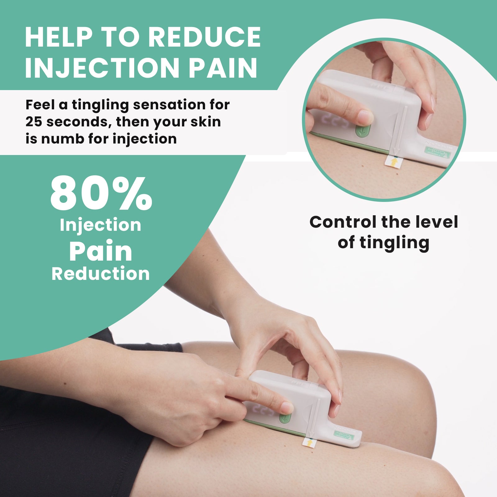 Noodle Relieves Syringe Needle Pain| Injection Aid – Painless World